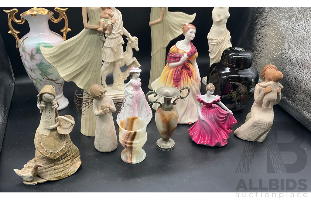 China Dolls, Willow Sculptures, Porcelain Vases, Japanese Fine Bone China