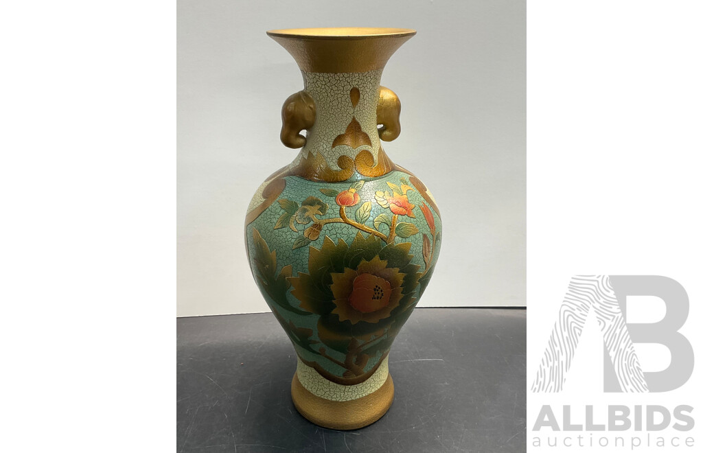 Vintage Chinese Vase with Case