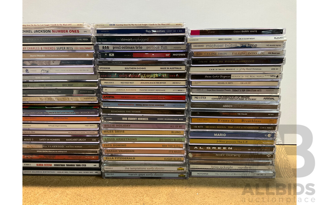 Collection Approx 100 CD  - Including ELTON JOHN, CELINE DION, GRAG DAVID and Much More