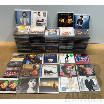 Collection Approx 100 CD  - Including ELTON JOHN, CELINE DION, GRAG DAVID and Much More