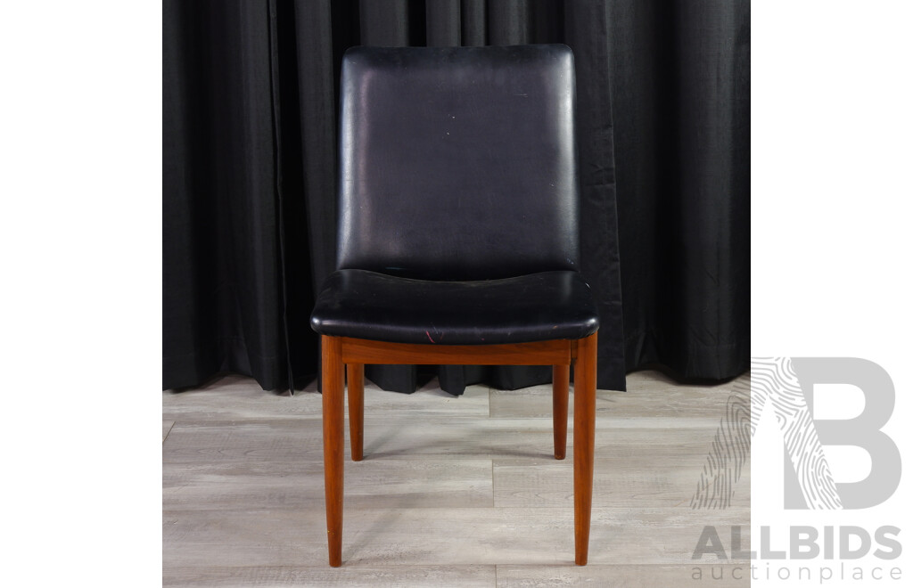 Leather Upholstered Dining Chair by Parker