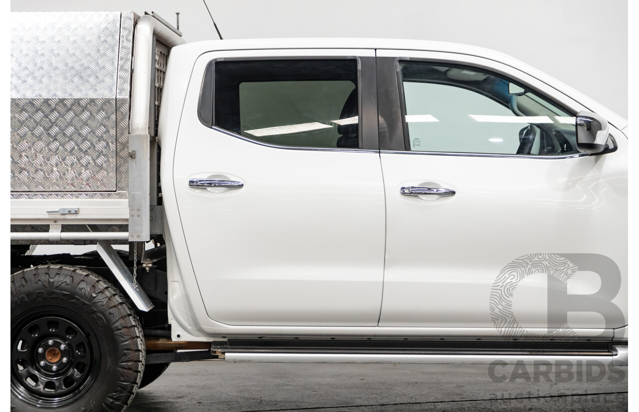 5/2018 Nissan Navara ST (4x4) NP300 MY18 D23 Dual Cab Utility Polar White Turbo Diesel 2.3L