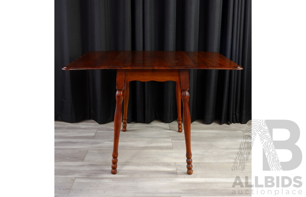 Mahogany Drop Side Kitchen Table