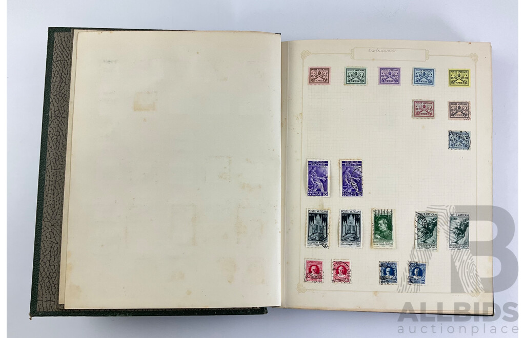 Album of Antique and Vintage Stamps, Mostly Italy - Surcharge/Over Prints, Express, Libia, Somalia