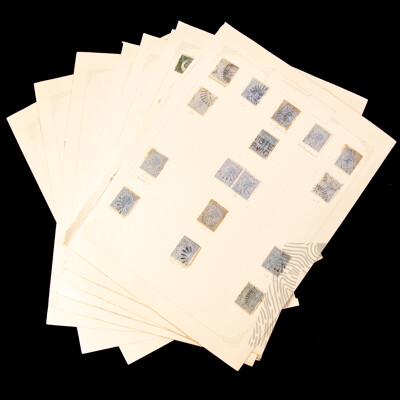 Collection of Australian Colonial Queensland QV Stamps
