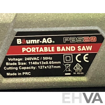 Baumr-Ag PBS20 Portable Electric Band Saw