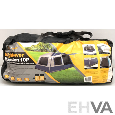 Oztrail Hightower Mansion 10 Person Multi-Room Tent