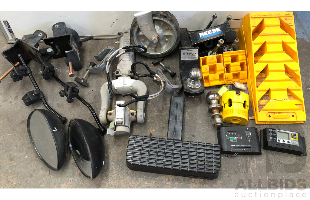 Caravan and Towing Accessories - Lot of 25