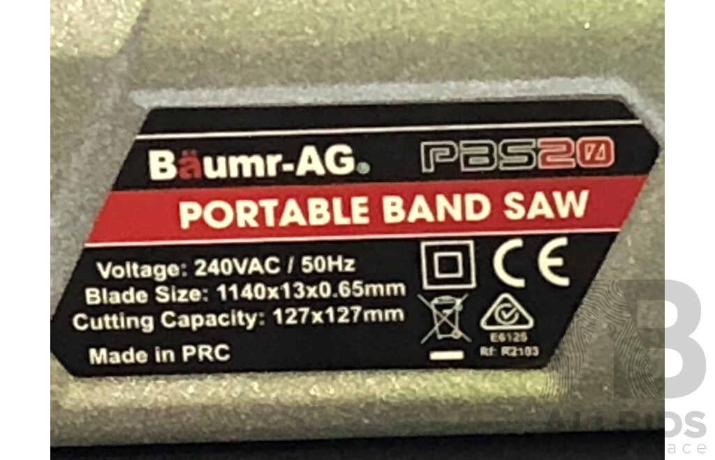 Baumr-Ag PBS20 Portable Electric Band Saw