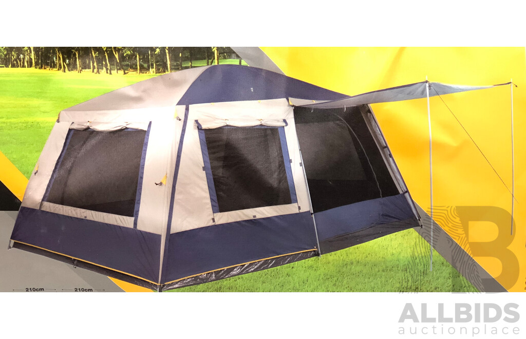 Oztrail Hightower Mansion 10 Person Multi-Room Tent