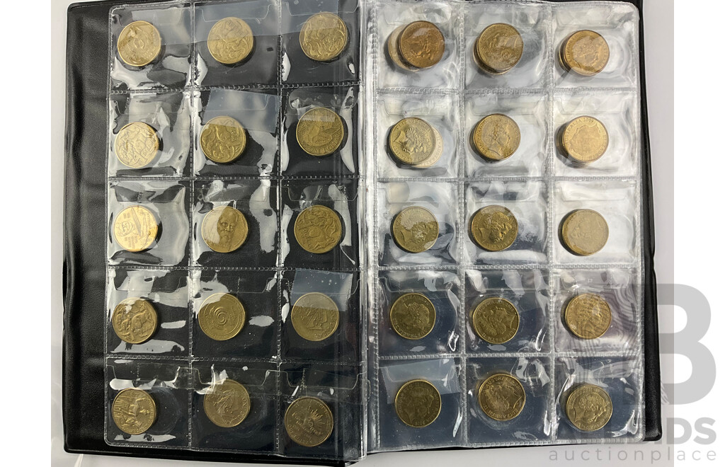 Thirty Six $1 Coins, 1984-2024, One for Each Year Issued.