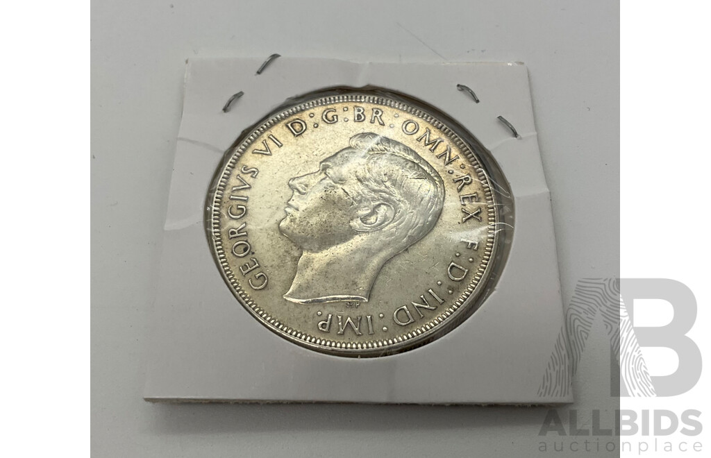 Australian 1937 Silver Crown