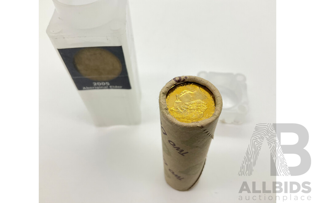 Australian 2005 Two Dollar Coin Roll, Aboriginal Elder