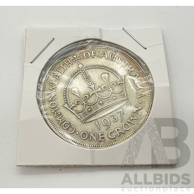 Australian 1937 Silver Crown