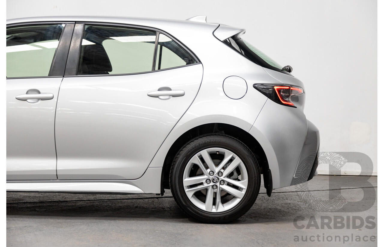 11/2020 Toyota Corolla Ascent Sport Hybrid ZWE211R MY21 4d Hatch Silver Pearl Metallic 1.8L / 90kW Hybrid