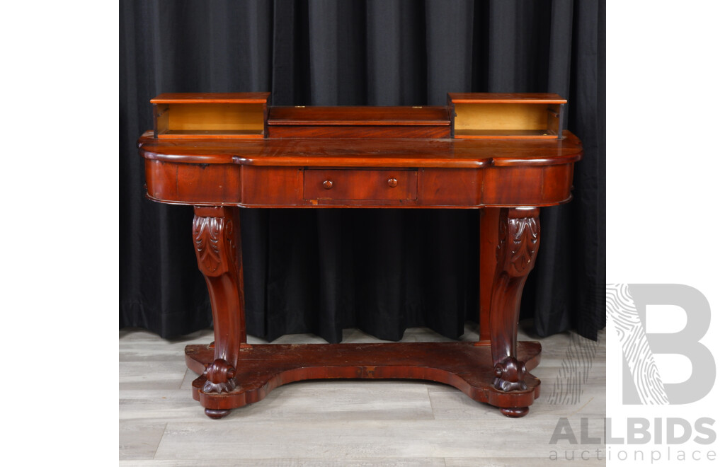 Victorian Mahogany Dresser Base