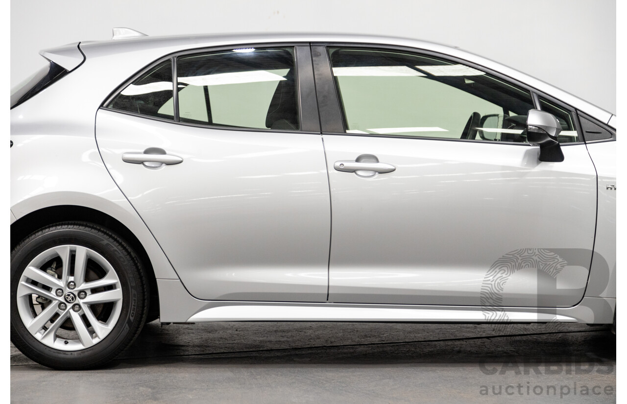 07/2020 Toyota Corolla Ascent Sport Hybrid ZWE211R MY20 4d Hatch Silver Pearl Metallic 1.8L / 90kW Hybrid