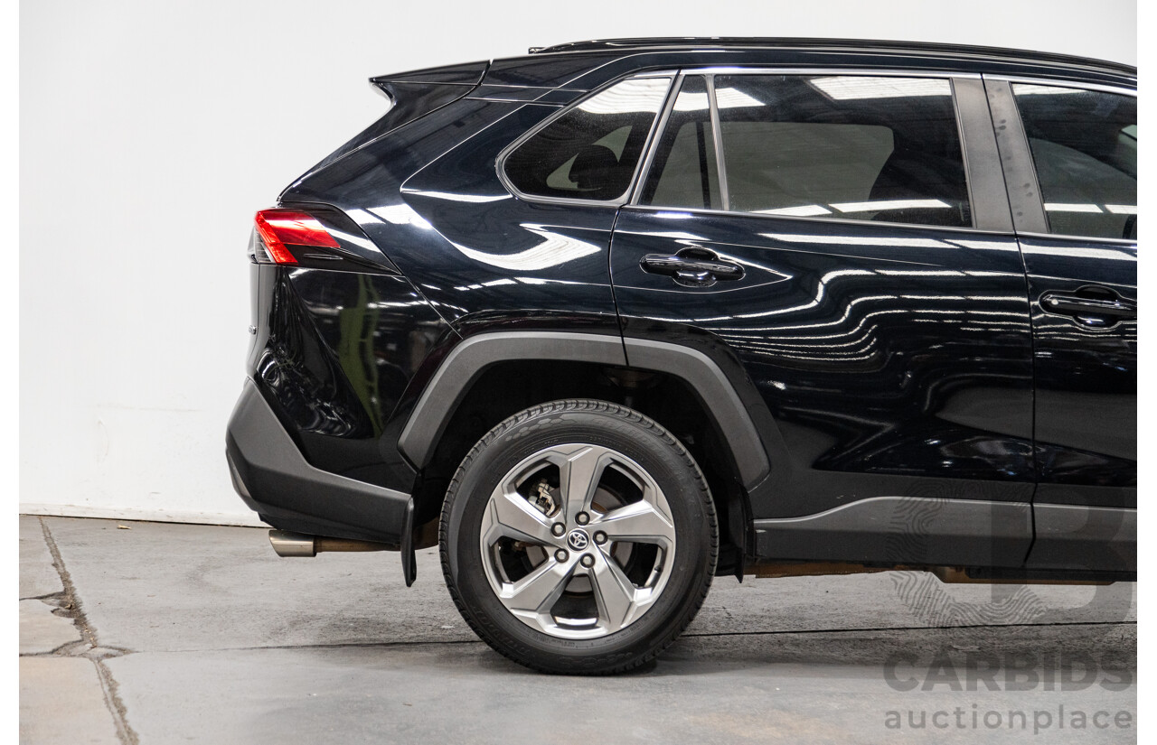 01/2021 Toyota RAV4 GXL Hybrid eFour (AWD) MY21 AXAH54R 4d Wagon Eclipse Black 2.5L / 88kw Hybrid