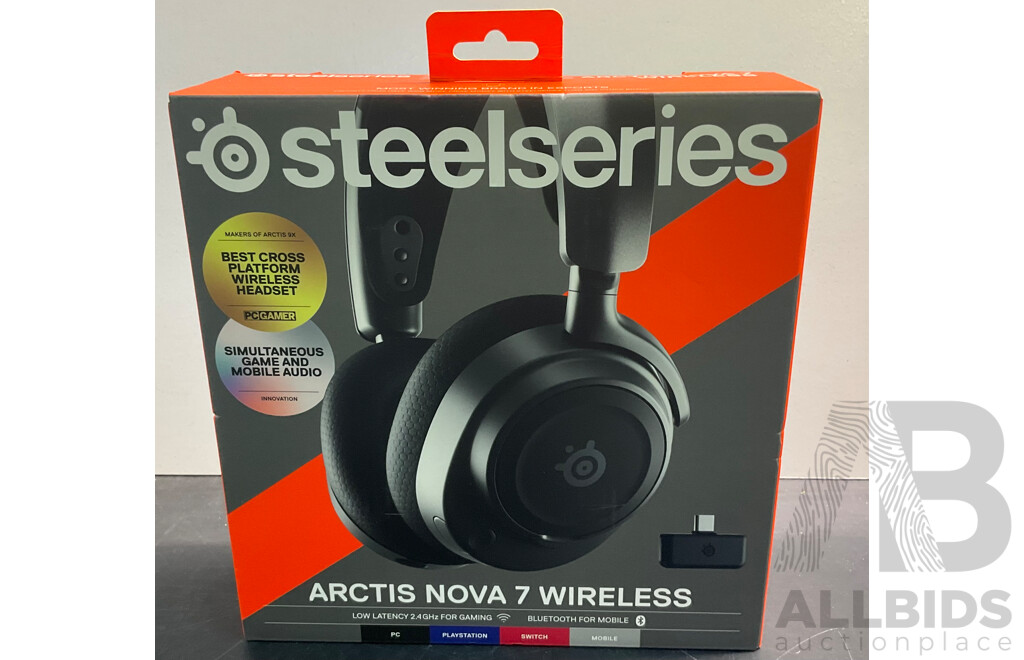 Steelseries Arctis Nova 7 Wireless Headphones - ORP $399.00