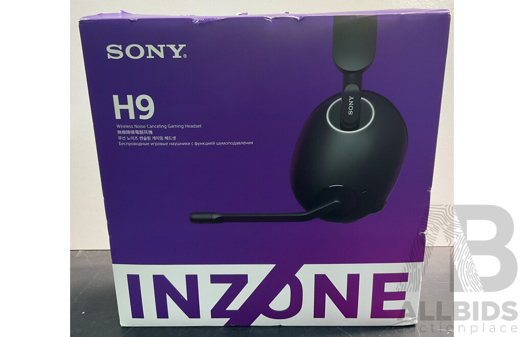 Sony INZONE H9 Wireless Noise Cancelling Gaming Headset - ORP $449.00