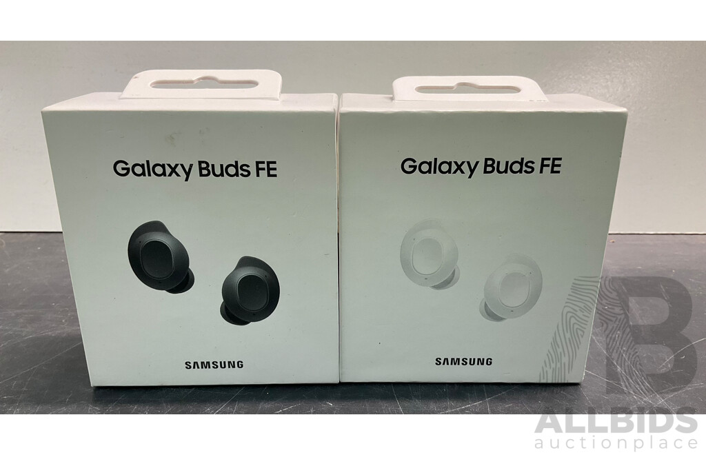 Samsung Galaxy Buds FE - Lot of 2 - ORP $349.00