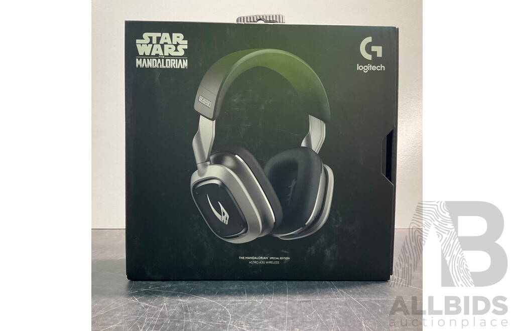 Astro A30 Wireless Gaming Headset - Star Wars, the Mandalorian Edition - ORP $299.00