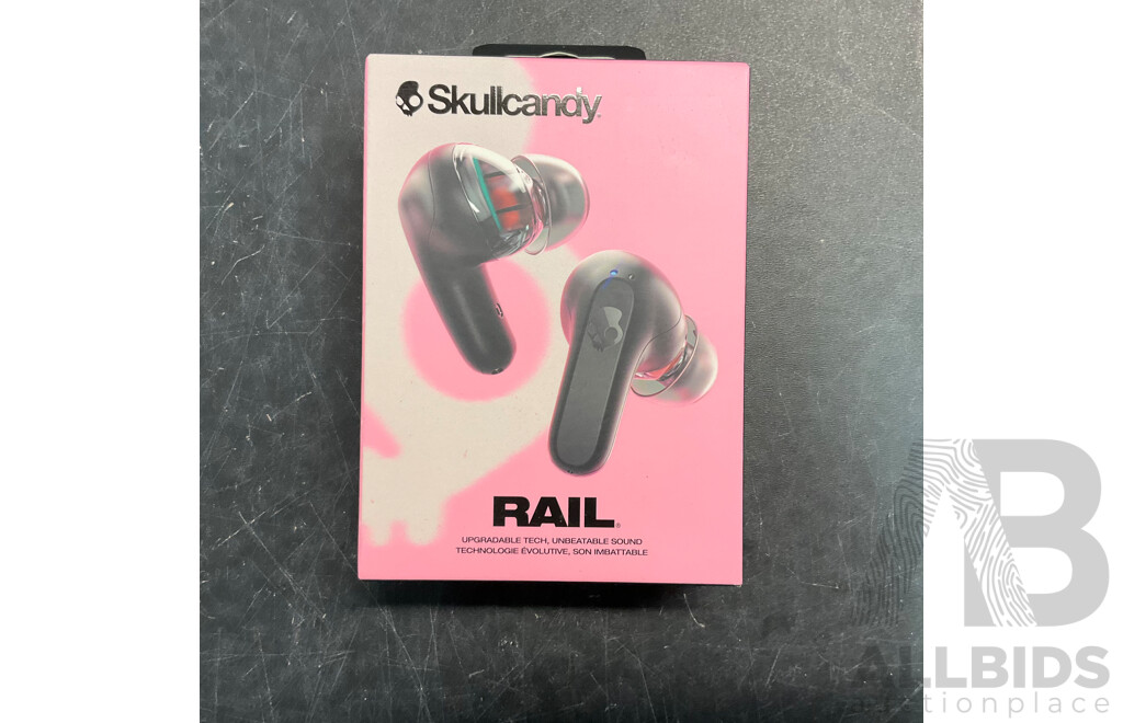 SKULLCANDY Sesh ANC & Rail Earbuds - Lot of 3