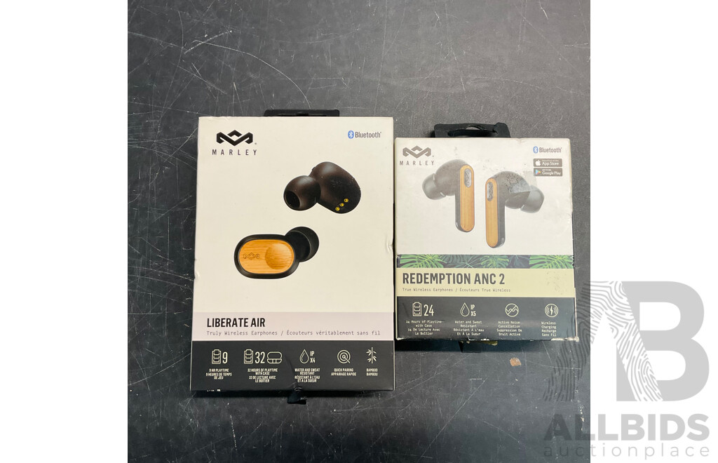 MARLEY Liberate Air & Redemption ANC 2 Earbuds