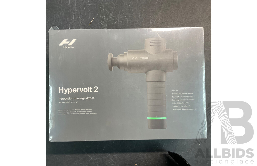 HYPERICE Hypervolt 2 Handheld Massage Gun - ORP $299.00