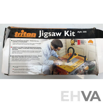Black & Decker 450W Jigsaw and Triton Jigsaw Kit - Lot of 2