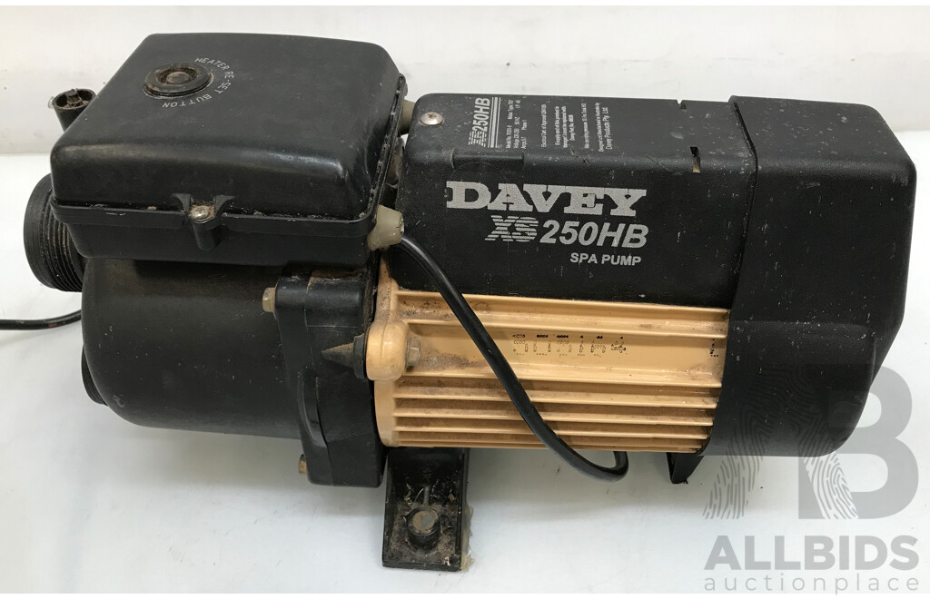 Davey XS250 HD Spa Pump