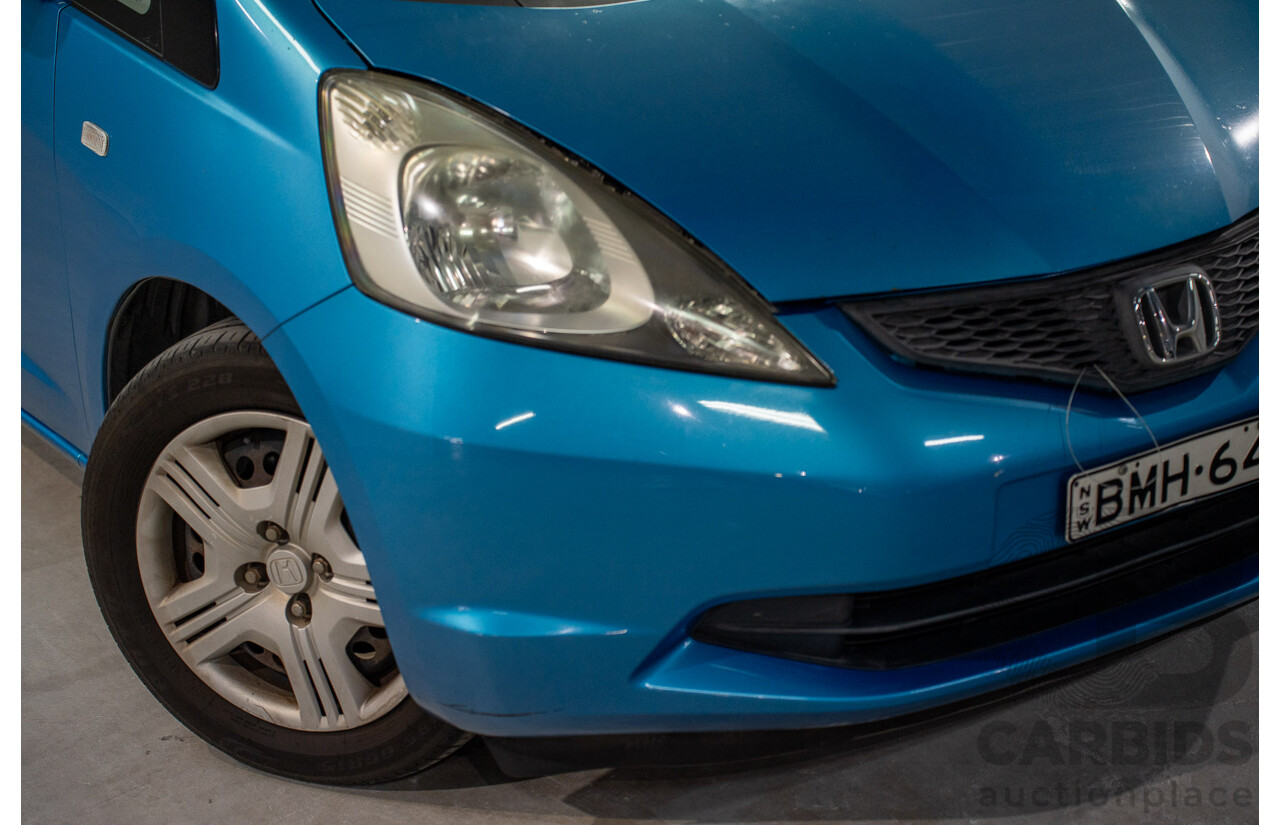 1/2010 Honda Jazz GLi GE 5d Hatchback Cerulean Blue - Metallic 1.3L