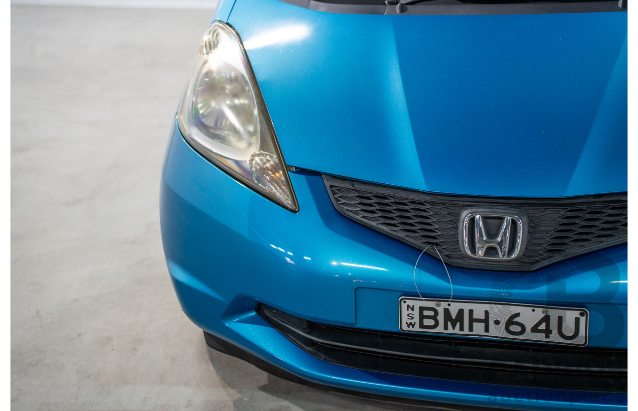 1/2010 Honda Jazz GLi GE 5d Hatchback Cerulean Blue - Metallic 1.3L