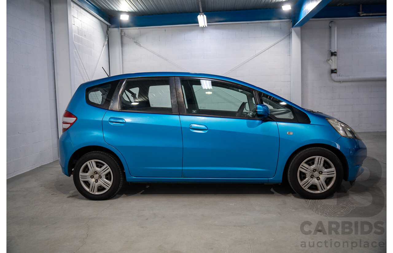 1/2010 Honda Jazz GLi GE 5d Hatchback Cerulean Blue - Metallic 1.3L