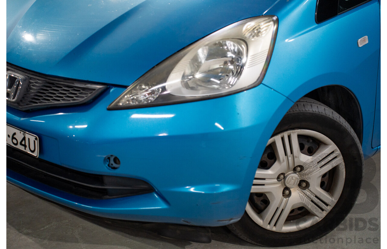 1/2010 Honda Jazz GLi GE 5d Hatchback Cerulean Blue - Metallic 1.3L