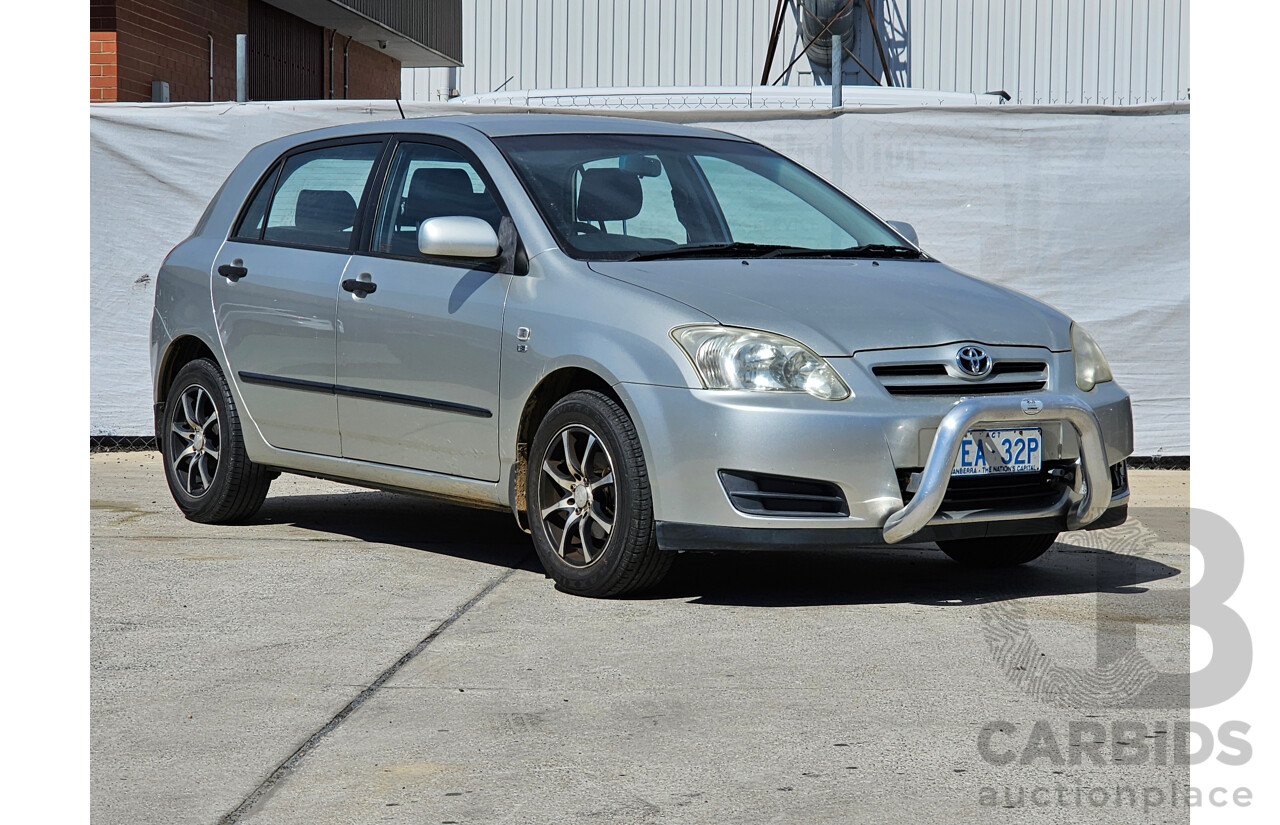 8/2005 Toyota Corolla Ascent SECA - Lot 1557799 | CARBIDS