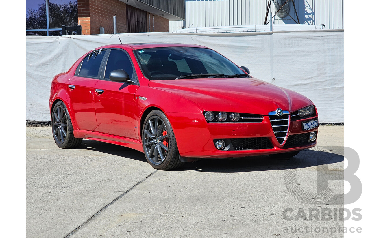 10/2010 Alfa Romeo 159 2.4 JTD TI MY09 4d Sedan Red 2.4L