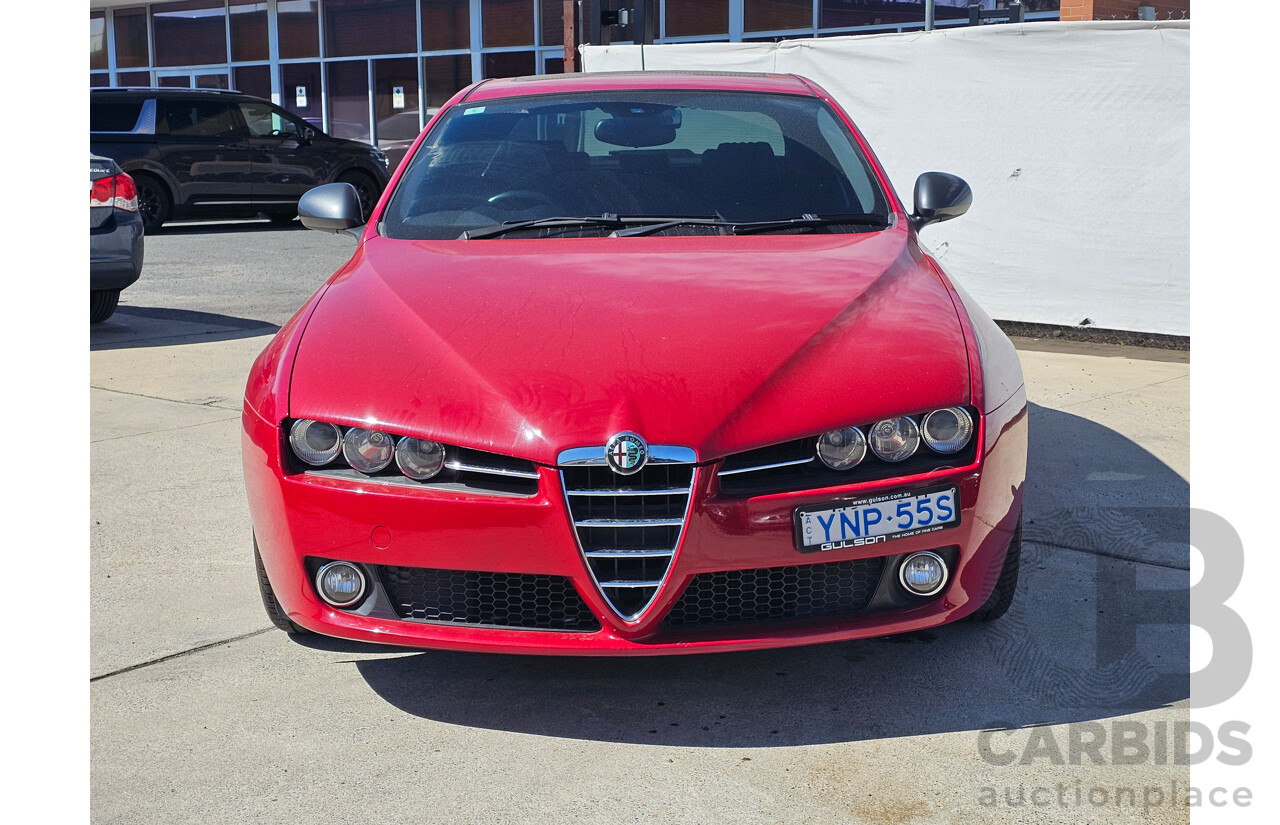 10/2010 Alfa Romeo 159 2.4 JTD TI MY09 4d Sedan Red 2.4L