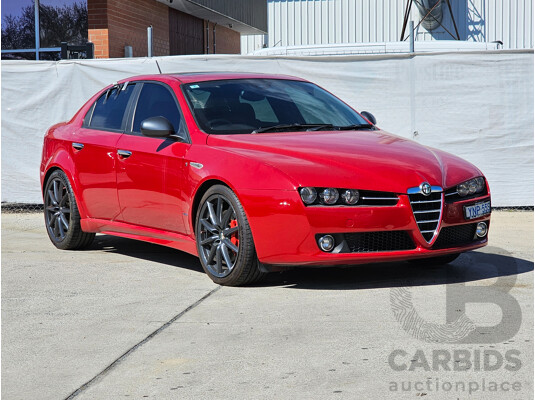 10/2010 Alfa Romeo 159 2.4 JTD TI MY09 4d Sedan Red 2.4L