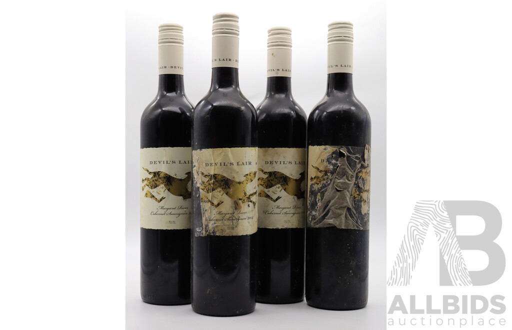 Devils Lair Margaret River Cabernet Sauvignon Vintage 2013 X 4