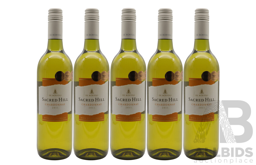 De Bortoli Sacred Hill Chardonnay Vintage 2011 X 5