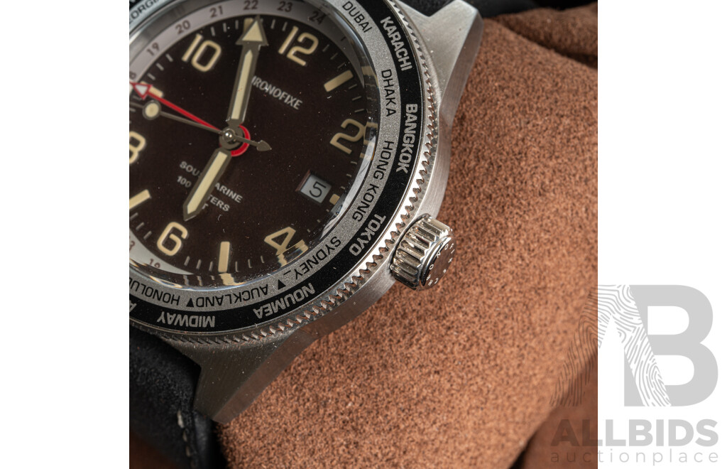 Brand New in Box Chronofixe 44mm Sous Marine GMT
