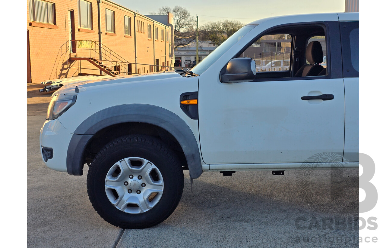 1/2011 Ford Ranger XL (4x4) PK Super Cab P/Up White Turbo Diesel 3.0L