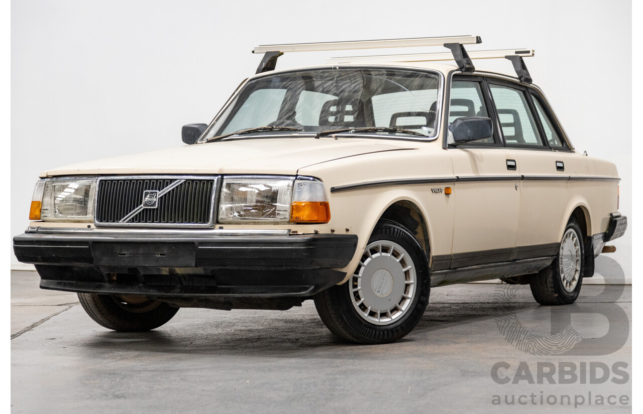 7/1989 Volvo 240 GL 4d Sedan Beige 2.3L