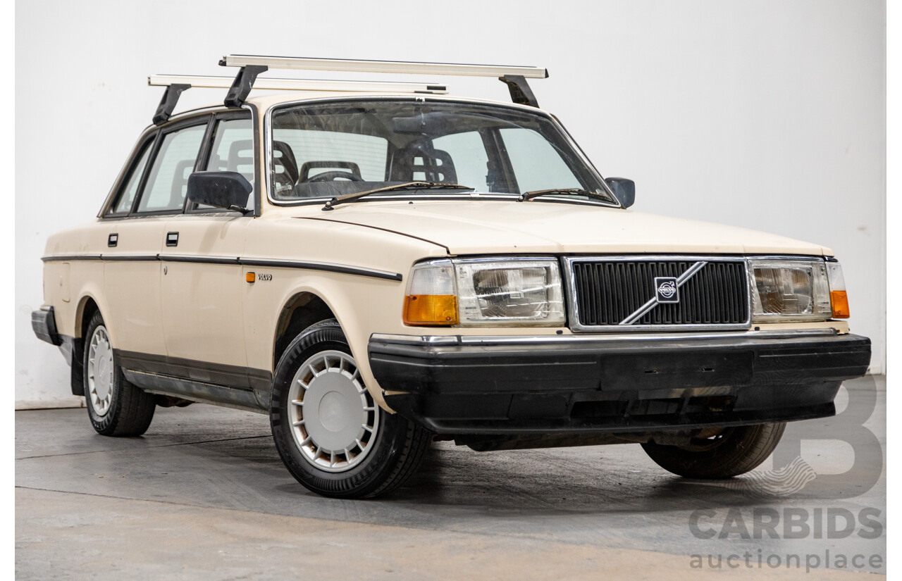 7/1989 Volvo 240 GL 4d Sedan Beige 2.3L