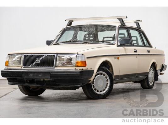 7/1989 Volvo 240 GL 4d Sedan Beige 2.3L