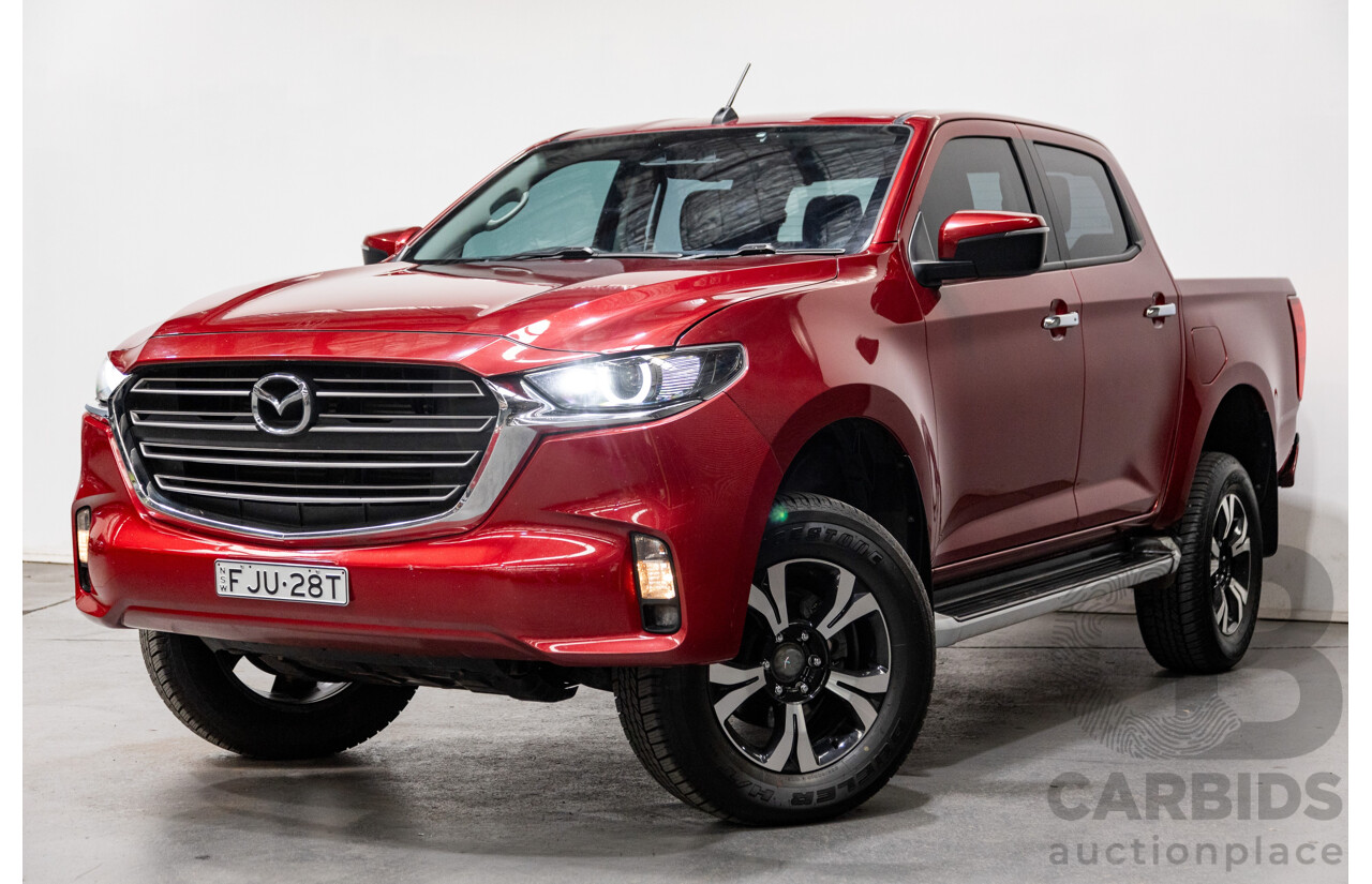 10/2021 Mazda BT-50 XTR (4x4) TF MY21 4d Dual Cab Red Volcano Turbo Diesel 3.0L