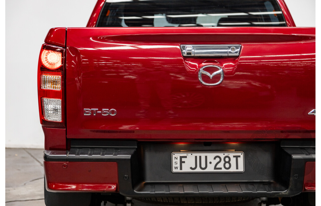 10/2021 Mazda BT-50 XTR (4x4) TF MY21 4d Dual Cab Red Volcano Turbo Diesel 3.0L