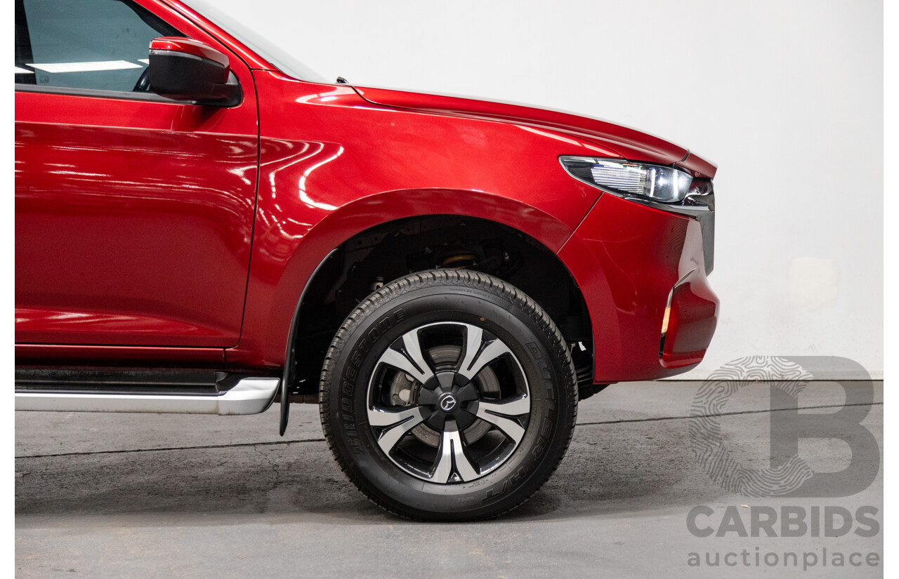 10/2021 Mazda BT-50 XTR (4x4) TF MY21 4d Dual Cab Red Volcano Turbo Diesel 3.0L