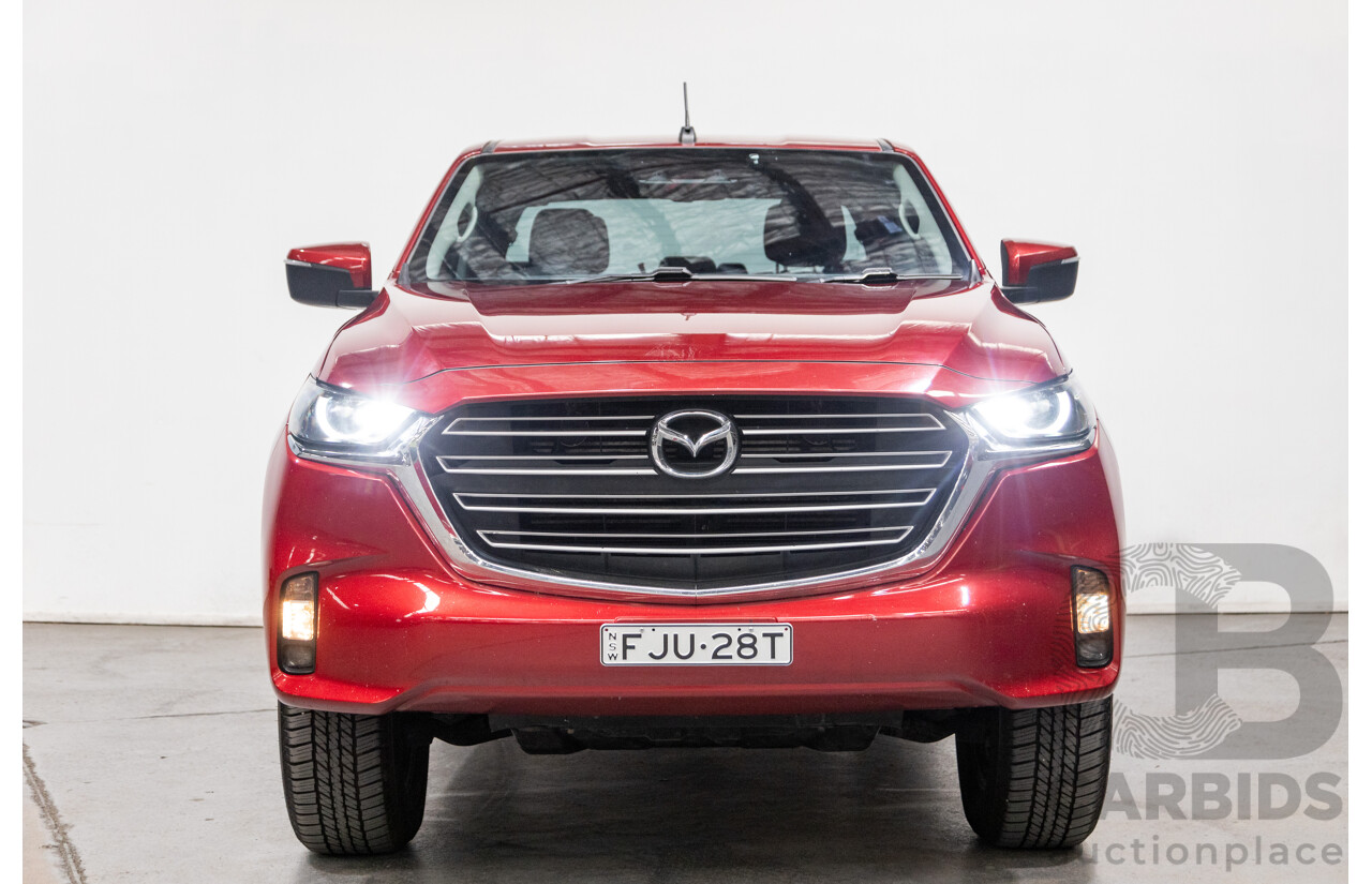 10/2021 Mazda BT-50 XTR (4x4) TF MY21 4d Dual Cab Red Volcano Turbo Diesel 3.0L